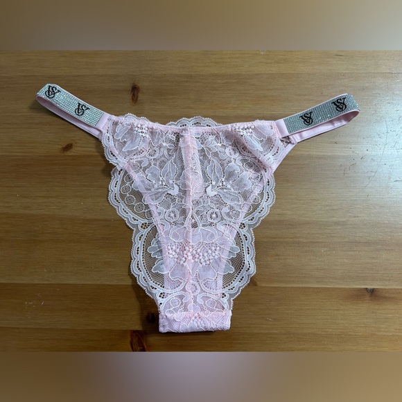 Victoria’s Secret Very Sexy Brazilian shine strap panty in pink - Picture 2 of 3